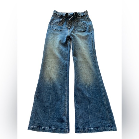 MOTHER The Tie Patch Roller Jeans size 30  Popism EUC - Picture 7 of 16